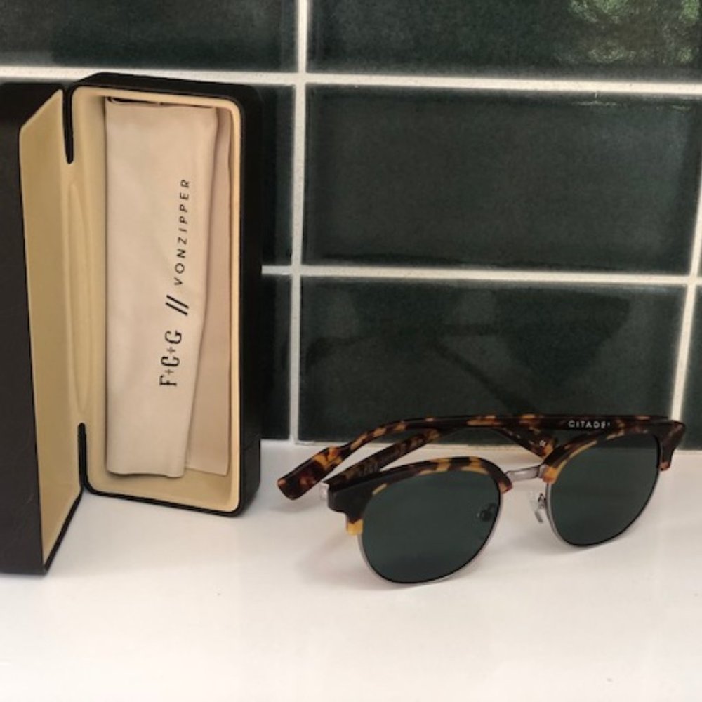 VonZipper Citadel Sunglasses / Tortoise Satin - Picture 3 of 3